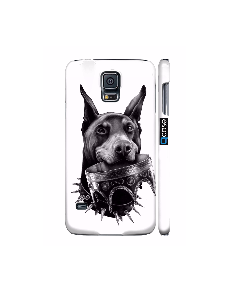 Kryt pro Galaxy S5 - Doberman