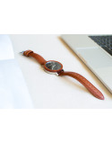 Dřevěné hodinky Qwatch - Rosewood