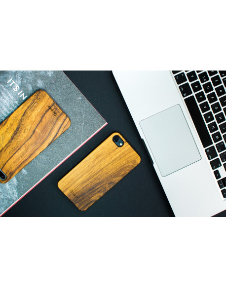 Dřevěný kryt pro iPhone 8,7 - Zebrano